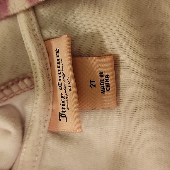Juicy 2T zipup and pants - Picture 2 of 3